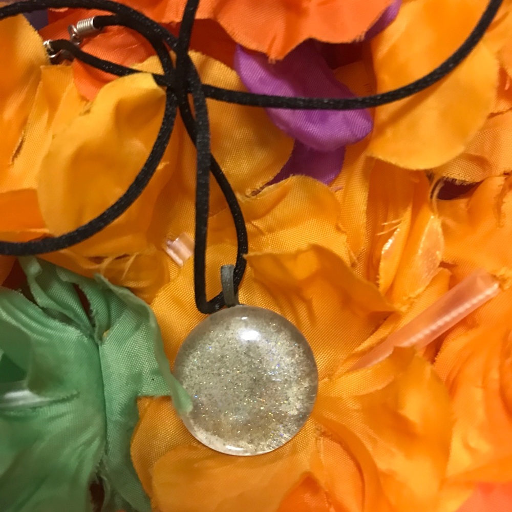 Marble Glass Handmade Necklace
